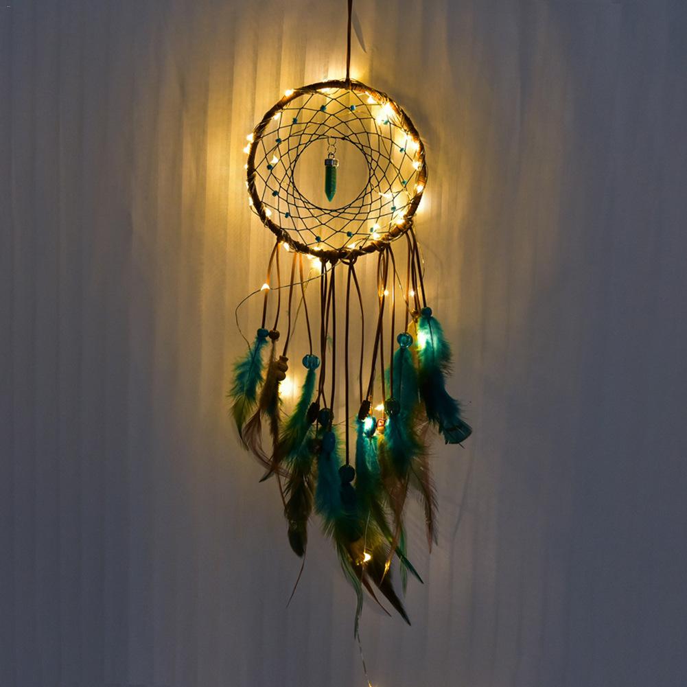 Luminous Feather Dreamcatcher
