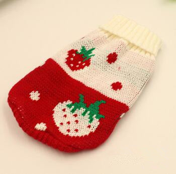 Dog Sweater, Pet Clothing, Knitted Pet Outfit   (Free Shipping)