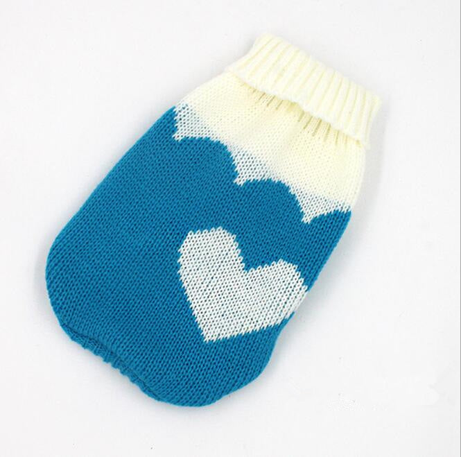 Dog Sweater, Pet Clothing, Knitted Pet Outfit   (Free Shipping)