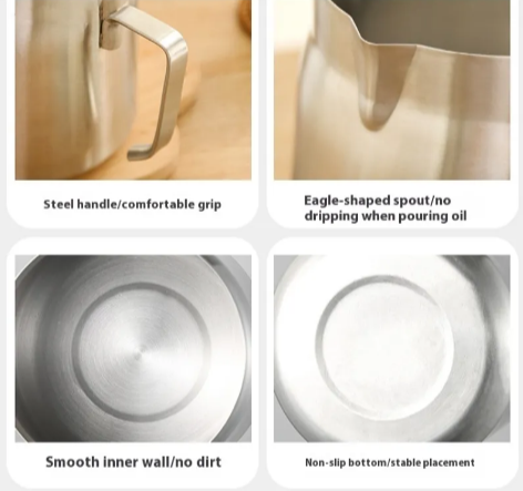 304 Stainless Steel Fry Oil Filter with Basket