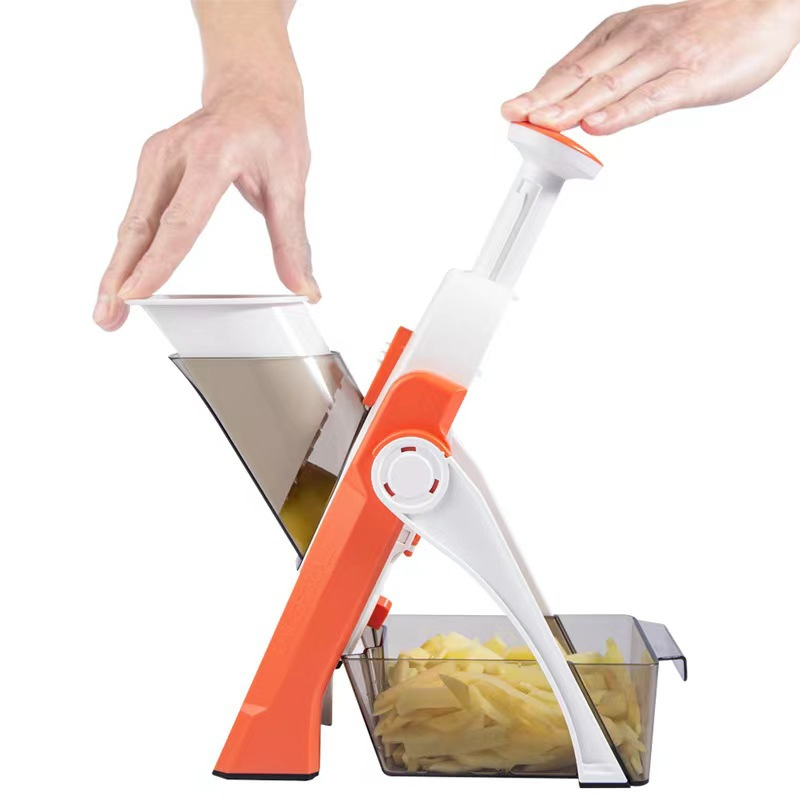 Premium Multi-Purpose Vegetable & Potato Chopper – Slice Onions, Garlic & Ginger Effortless   (Free Shipping)