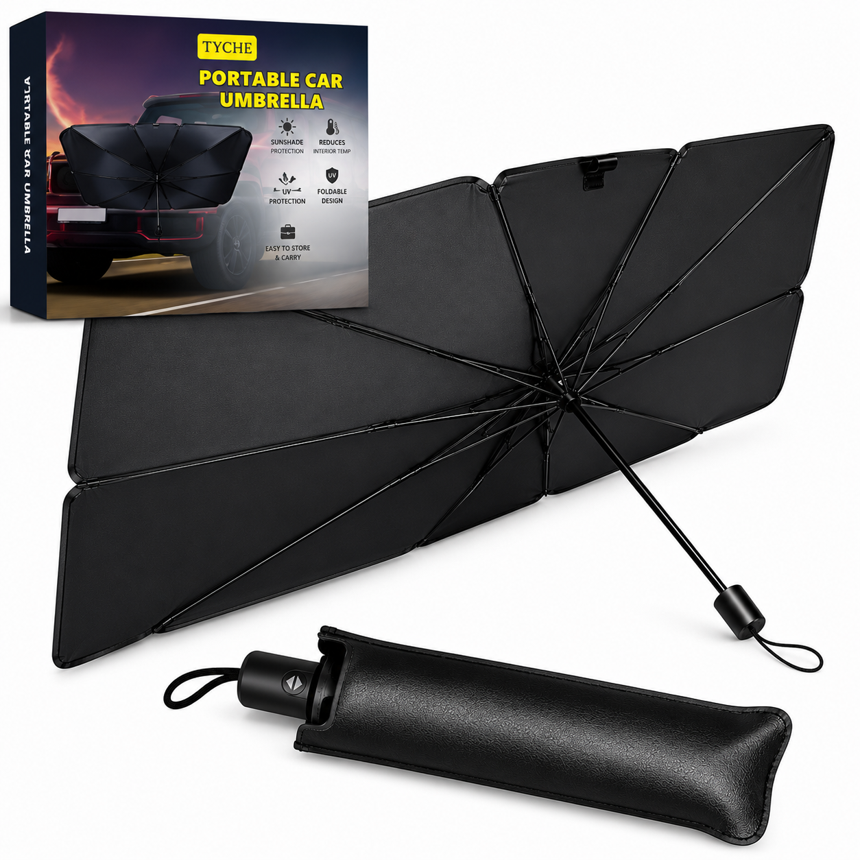 Denx - Portable Car Umbrella