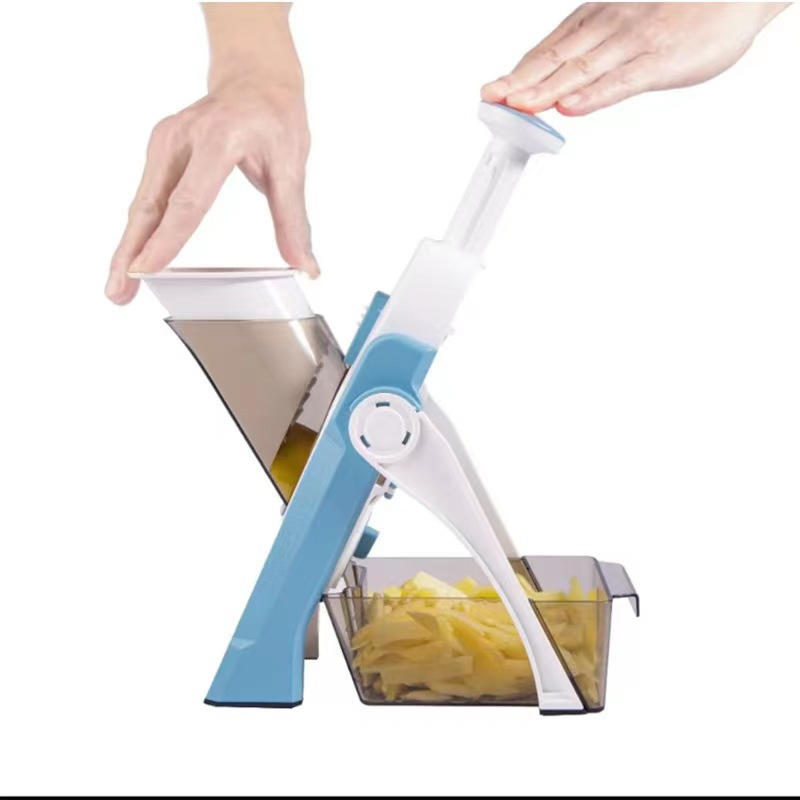 Premium Multi-Purpose Vegetable & Potato Chopper – Slice Onions, Garlic & Ginger Effortless   (Free Shipping)